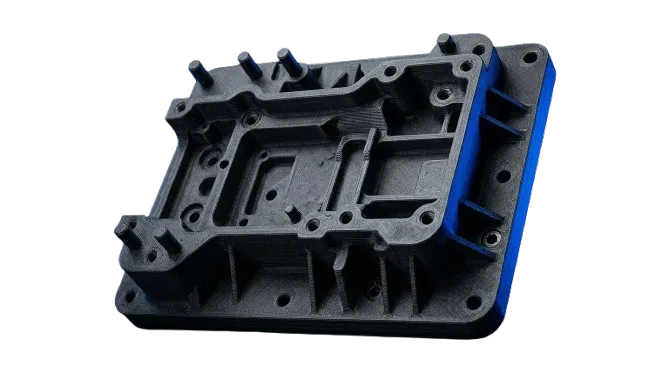 Carbon-filled composite bracket produced by industrial 3D printing